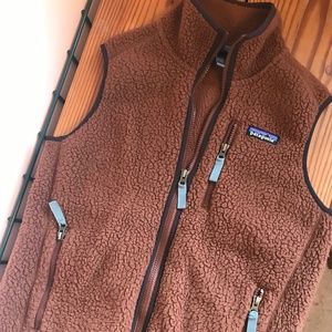 Patagonia Retro Pile Fleece Vest - Brown